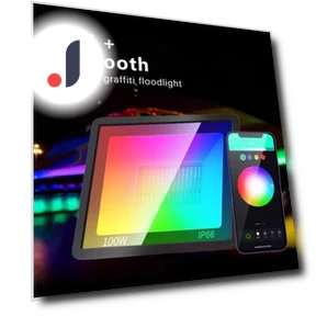 RGB TUYA Floodlight — Outdoor Security & Flood Lighting, AE Selection