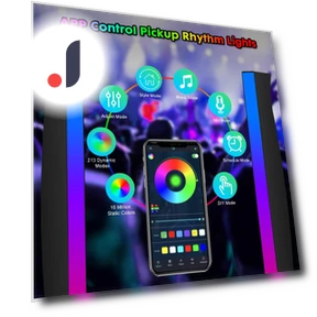 RGBIC RGB Music Rhythm Touch Lamp — Desk & Table Lighting, AE Selection