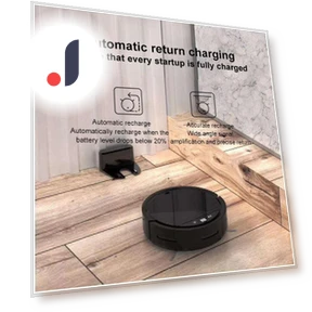 Robot Vacuum with Auto Recharge — Smart Cleaning Robots, Super Star Mall