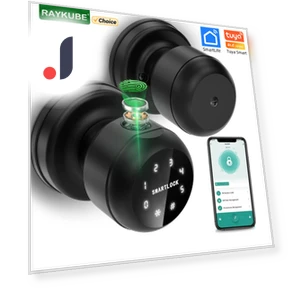 Round Fingerprint Smart Lock — Locks, Super Dream Home
