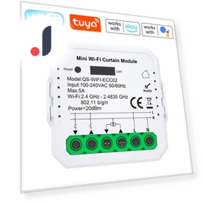 Smart Curtain Switch Module — Smart Home Modules, Seahorse Home