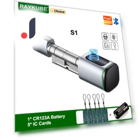 Smart Cylinder Lock with Fingerprint — Smart Home Security, Super Dream Home
