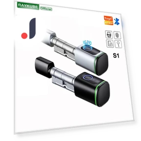 Smart Cylinder Lock with Fingerprint — Smart Home Security, Super Dream Home