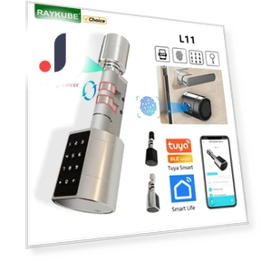 Smart Cylinder with Fingerprint Password — Smart Home Security, Super Dream Home