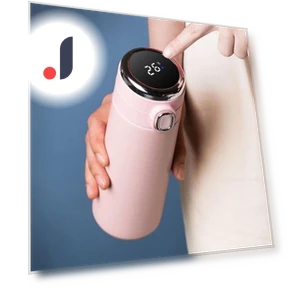 Smart Digital Thermos Cup — Beverage Warmers, GYROBALL