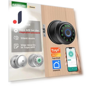 Smart Door Lock with Fingerprint — Smart Home Security, Super Dream Home