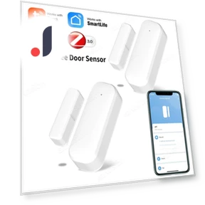 Smart Door Window Sensor — Smart Home Security, Super Dream Home