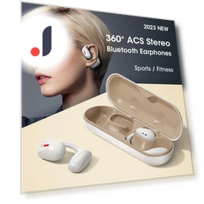 Smart Headset with Noise Cancellation — In-Ear Headphones, Vinde Home