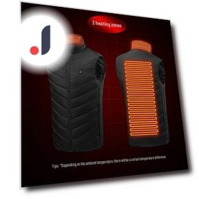Smart Heated Vest — Men's Vests, Top Men Wardrobe