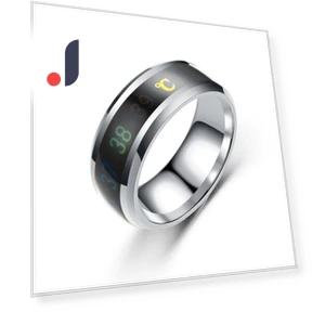 Smart Multifunctional Stainless Steel Couple Ring — Smart Rings, Discount product