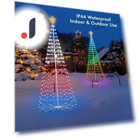 Smart RGB Christmas Tree Lights — Lighted Displays, AE Selection