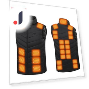 Smart Temperature Control Heated Vest — Men's Vests, Top Men Wardrobe