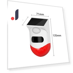 Smart WiFi Infrared Motion Detector with Solar Power — Motion Sensors, Comfort Homeware