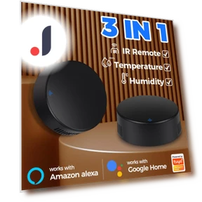 Smart WiFi IR Remote Control with Temperature and Humidity Sensor — Home Climate Control, Super Dream Home