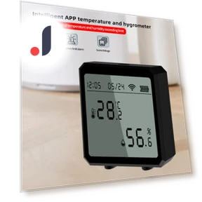 Smart WiFi Temperature and Humidity Sensor — Home Climate Control, Vinde Home