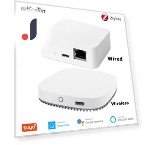 Smart Wired / Wireless Zigbee 3.0 Gateway Hub Bridge — Smart Home Hubs & Controllers, Super Dream Home