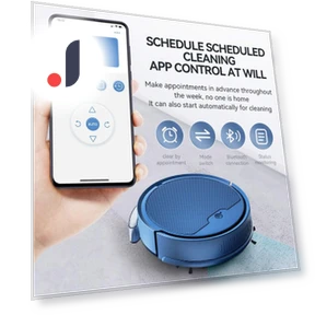 Super Quiet 3-in-1 App Remote Control Smart Sweeping Robot — Smart Cleaning Robots, Super Star Mall