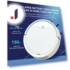 Super Quiet Sweeping Robot Vacuum — Smart Cleaning Robots, Super Star Mall