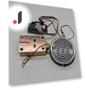Touchscreen Keyless Lock with Keypad and Password — Cabinet Safes, Chic Home