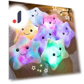Twinkle Star Pillow — Night Lights, Practical Household