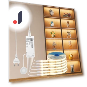 Under Cabinet Display COB LED Strip Light — Under-Cabinet Mounts, Supermarket GO