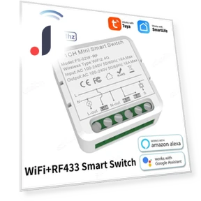 WiFi Smart Switch 16A Mini Breaker Relay — Smart Home Hubs & Controllers, Super Dream Home