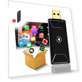 Wireless Adapter for Carplay and Android Auto — Stereo Receivers, Chic Home