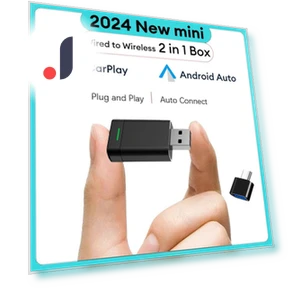 Wireless CarPlay Android Auto Adapter — Car Accessories & Gadgets, Vinde Home