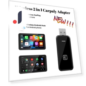 Wireless CarPlay Android Auto Adapter — Car Accessories & Gadgets, Chic Home