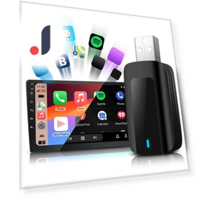 Wireless CarPlay Android Auto Adapter — Phone Accessories, Chic Home