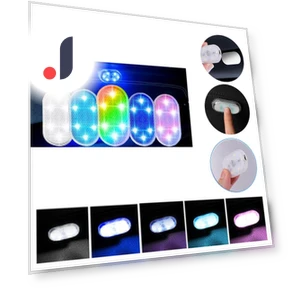 Wireless LED Touch Car Lights with USB Charging — Light Kit, Chic Home