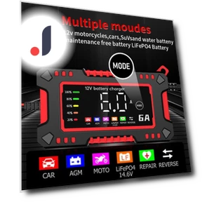 12V 6A Car Battery Charger — Chargers, Wrigleys