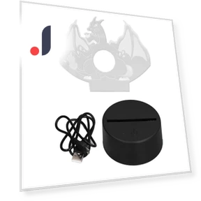 3D Fire Dragon Night Light — Night Lights, GoolRC