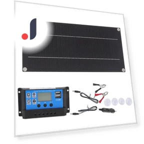 60W 18V Solar Panel Kit with 100A Charge Controller — Solar & Wind Power, Aneng Diagnostic Tools