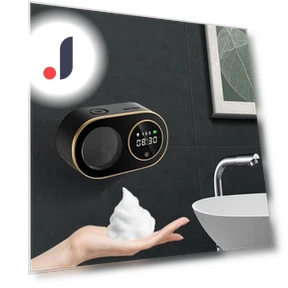 Automatic LED Soap Dispenser with Temperature Display — Care Dispensers, Vinde Home