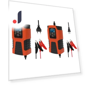 Digital Car Battery Charger with LCD Display — Battery Chargers, Simplistic Living Home