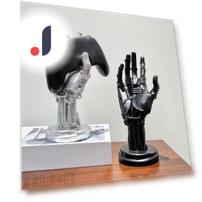 Gaming Controller Stand with Basketball Hoop — Wrist Rests, Cleaner Products