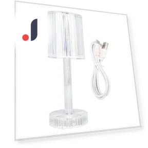LED Desk Lamp with Crystals — Desk & Table Lighting, GoolRC
