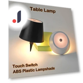 LED Desk Lamp with USB Charging — Desk & Table Lighting, JOHO - CarGear