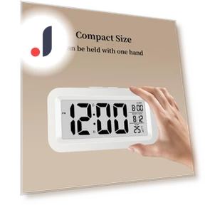 Mini Digital Alarm Clock with Temperature and Date — Alarms & Clocks, DC-HOME-4