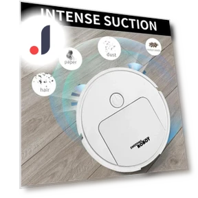 Mini Smart Sweeping Robot Vacuum 3-in-1 — Smart Cleaning Robots, Good Figure