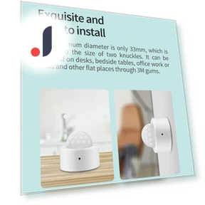 Mini Wireless Infrared Motion Sensor — Smart Home Security, Home Of Auto Parts
