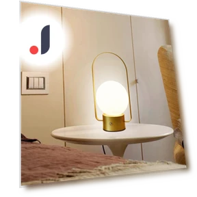 Rechargeable LED Desk Lamp with Touch Sensor — Study & Desk Lighting, JOHO - CarGear