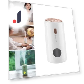 Silent Mini Air Humidifier — Air Moisturizers, Cozy Cottage-Relax