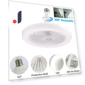 Smart Ceiling Fan 3-in-1 with Remote Control — Ceiling Fans, Good Household Items