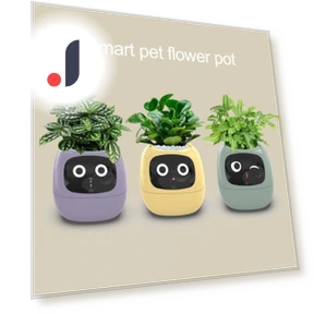Smart Flower Pot with AI Expressions — Artificial Plants, Puntos