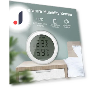 Smart Temperature and Humidity Sensor — Home Climate Control, Tuya