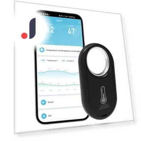 Smart Temperature Humidity Sensor — Home Climate Control, Tuya