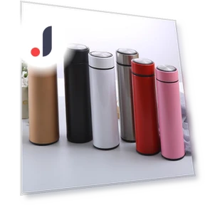 Smart Thermos Stainless Steel Vacuum Insulated Touch Mug — Travel Drinkware, Indoor Furniture