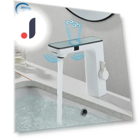 Smart Touch Faucet with Screen and Digital Display — Smart-Touch Kitchen Faucets, JOHO - CarGear